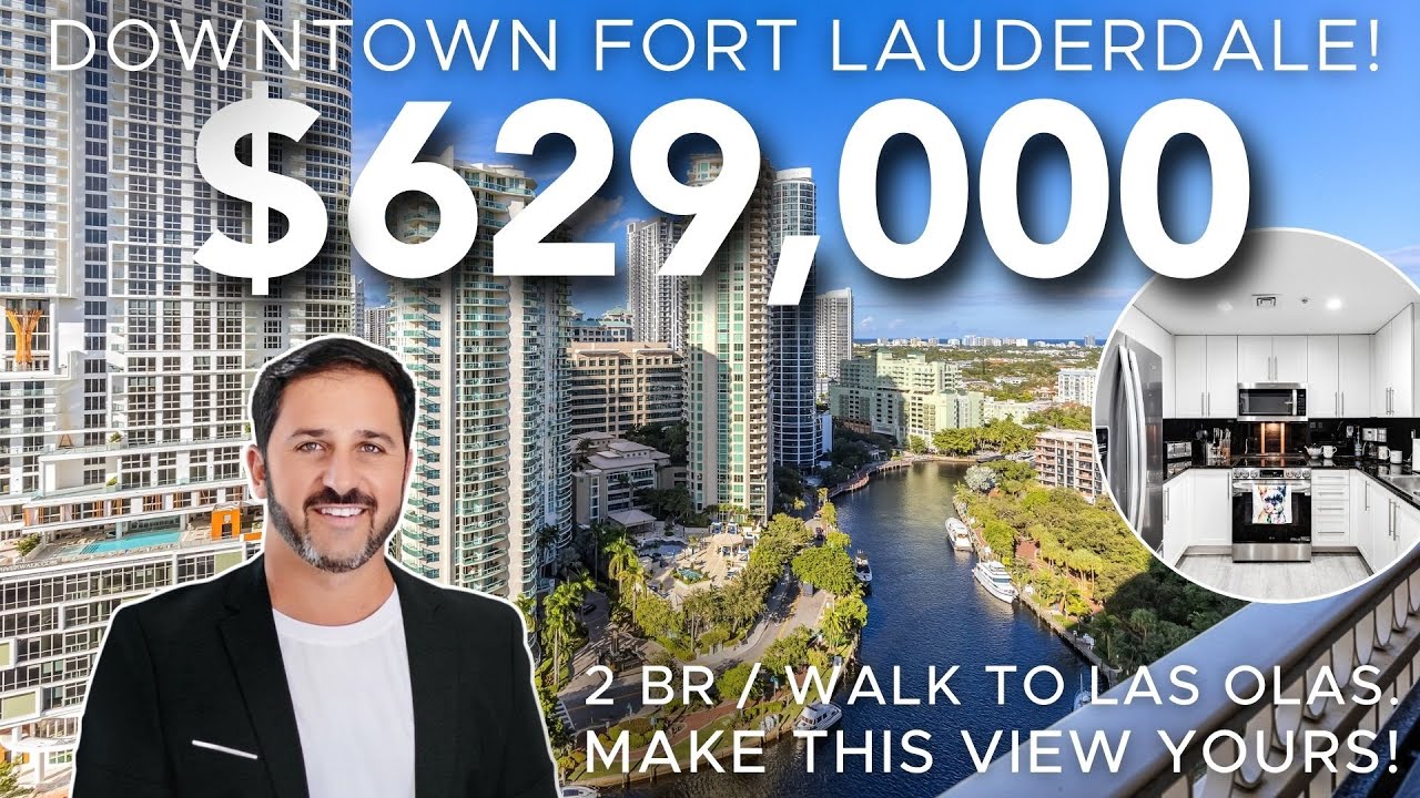 511 SE 5th Ave #2121. Fort Lauderdale, FL 33301. Highly Upgraded, Modern River Facing 2 Br For Sale!