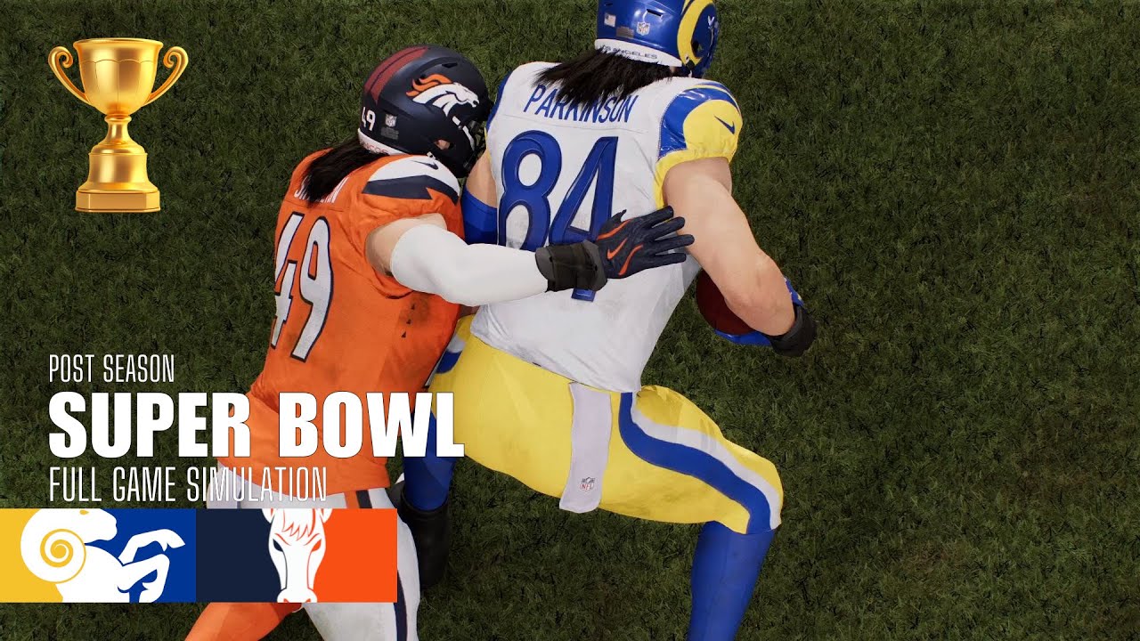 Rams vs. Broncos | 2025 Season Super Bowl | Madden NFL 26 Simulation