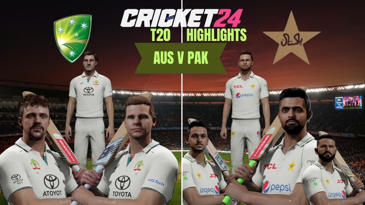 PAK V AUS T20 🏏| BATTING HIGHLIGHTS😵 | HARD DIFFICULTY😵‍💫