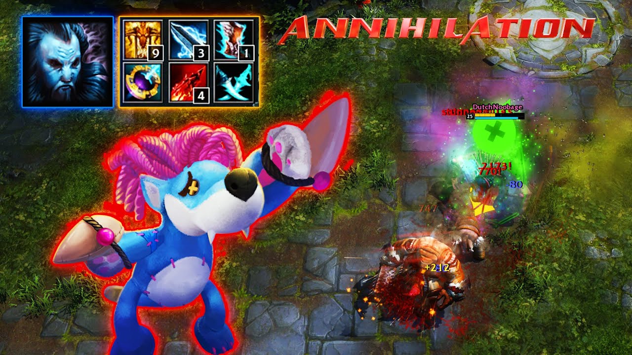 DutchNoobage One-Hit Night Hound | HoN Gameplay