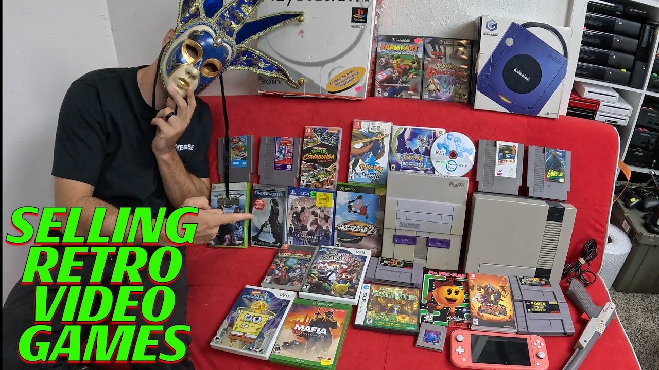 Selling Retro Video Games Online from Home! Best Side Hustle to build your collection with profits!