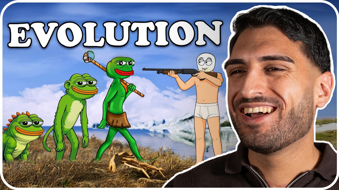 Die Evolution ist wirklich ein WITZ