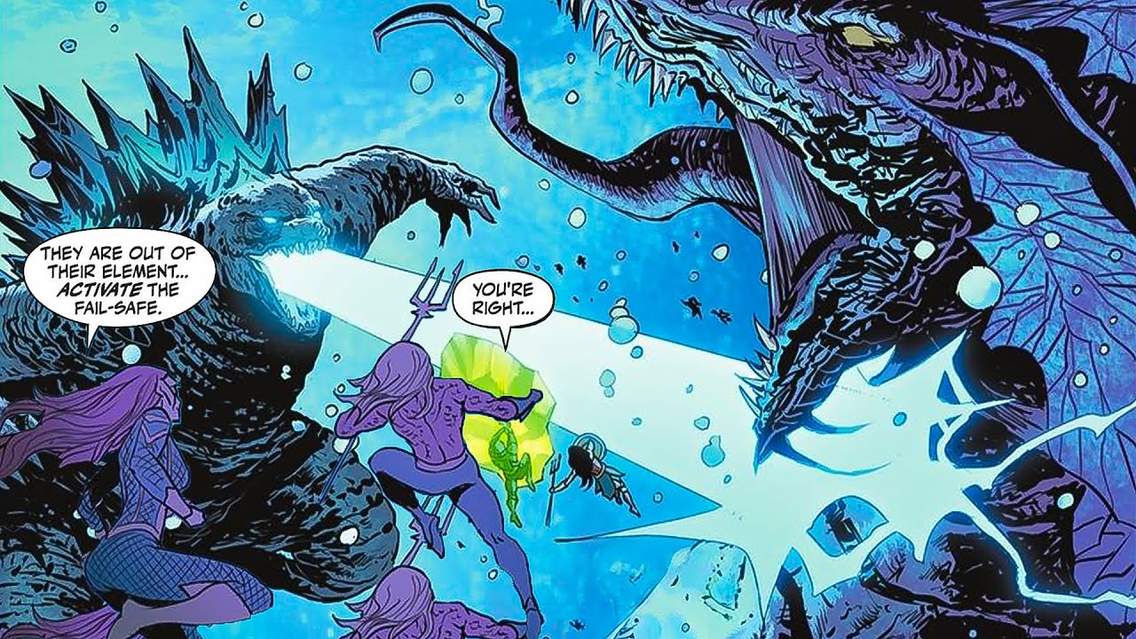 Aquaman Unleashes The KRAKEN on Godzilla