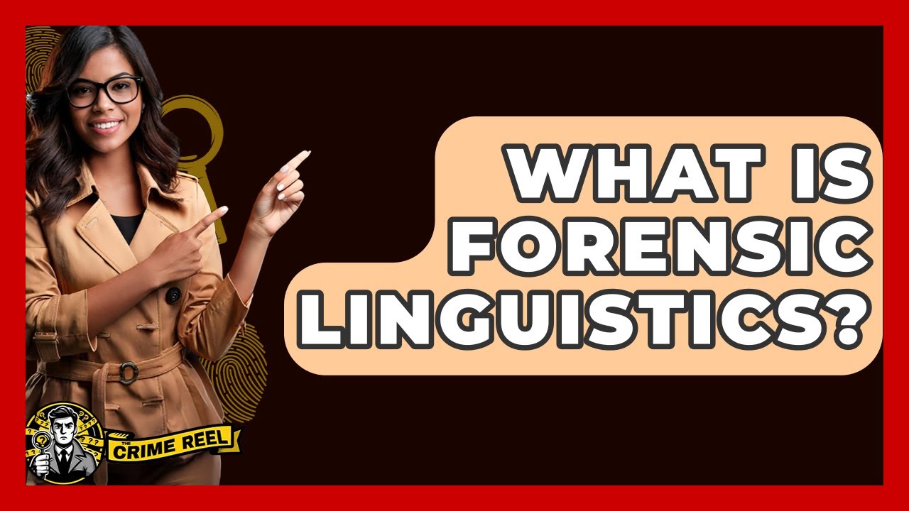 What Is Forensic Linguistics? - The Crime Reel
