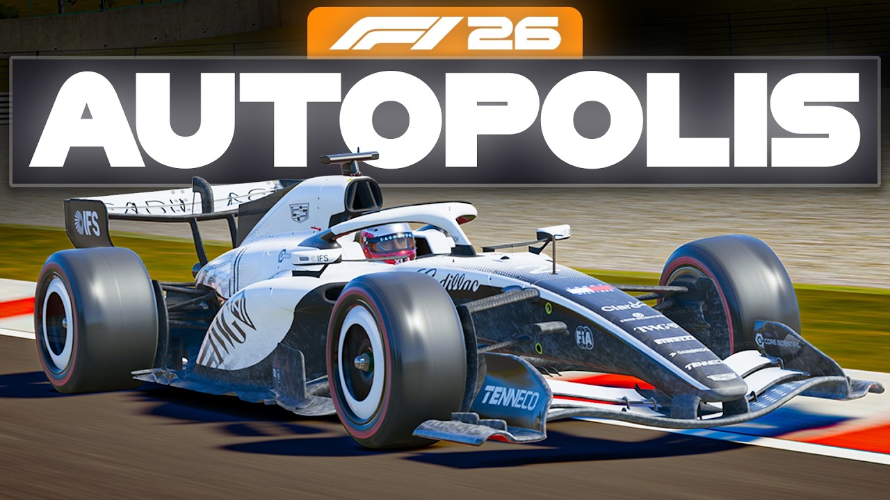 AUTOPOLIS ON F1 26 - NEW TRACK MOD SHOWCASE