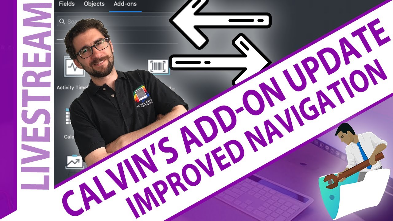 Calvin’s Add-on Updates! Improved Navigation Add-on for FileMaker