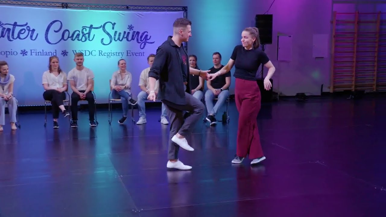Strictly Open Final - Ivan Katrunov and Reetta Koivuniemi - Winter Coast Swing 2024
