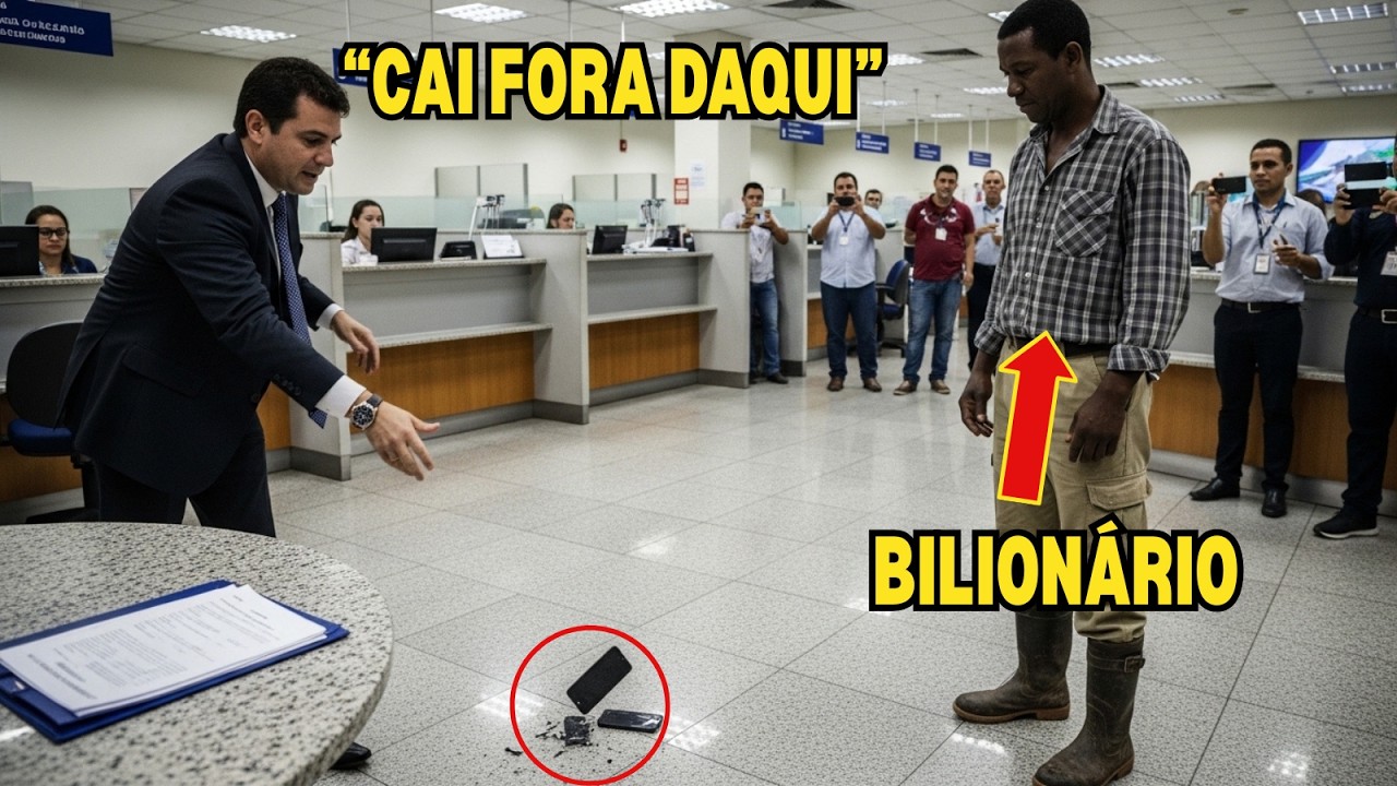 Gerente do Banco Quebra Celular de Fazendeiro Negro — No Dia Seguinte Ele Compra o Banco