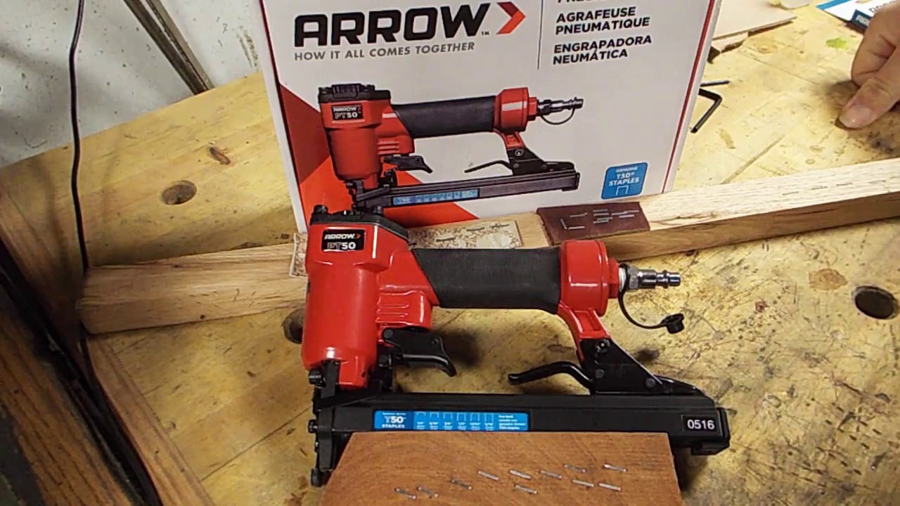 GPW 88 - Arrow PT50 Pneumatic Stapler (Unboxing & First Impression)