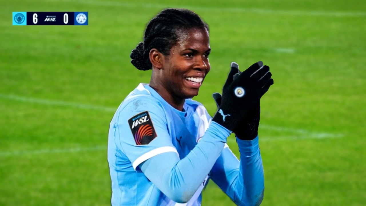 Khadija Shaw vs Leicester | Goal, Involvement in 6–0 Win & All Touches