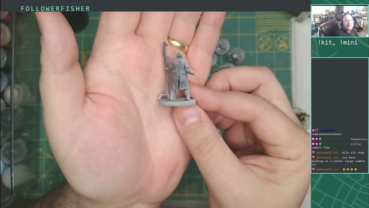 Weekend Workbench | Painting some zombiiieeesss!