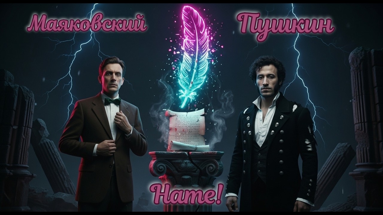 Нате — Альбом CyberKas 2026 (Маяковский + Пушкин)
