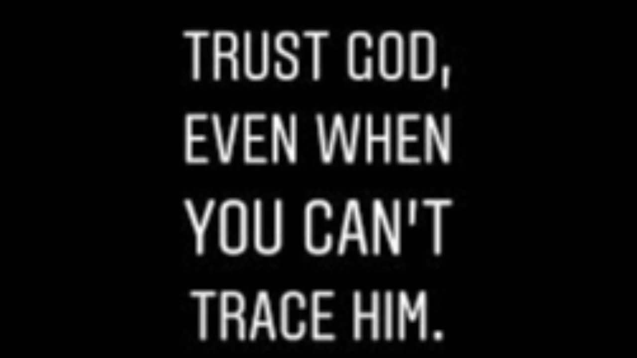 From Frustration to Praise...Trusting God Pt2 #drsims