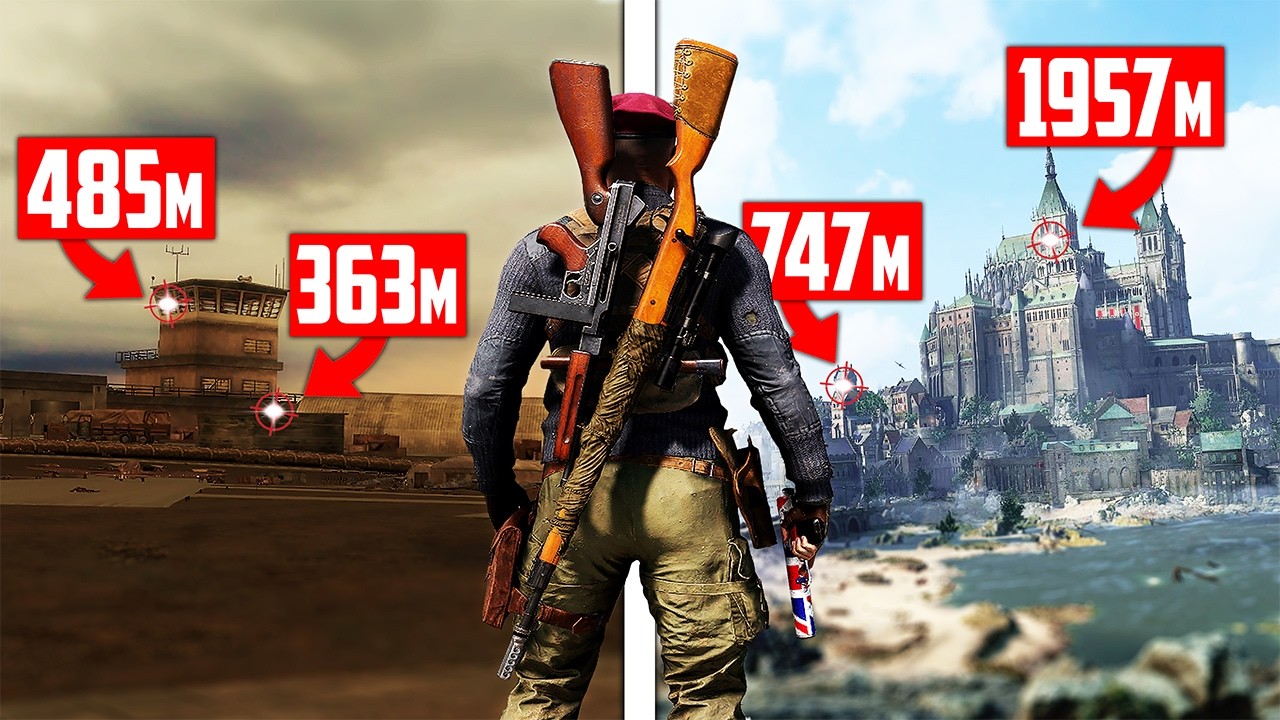 Hitting the Longest Shots in Every Sniper Elite