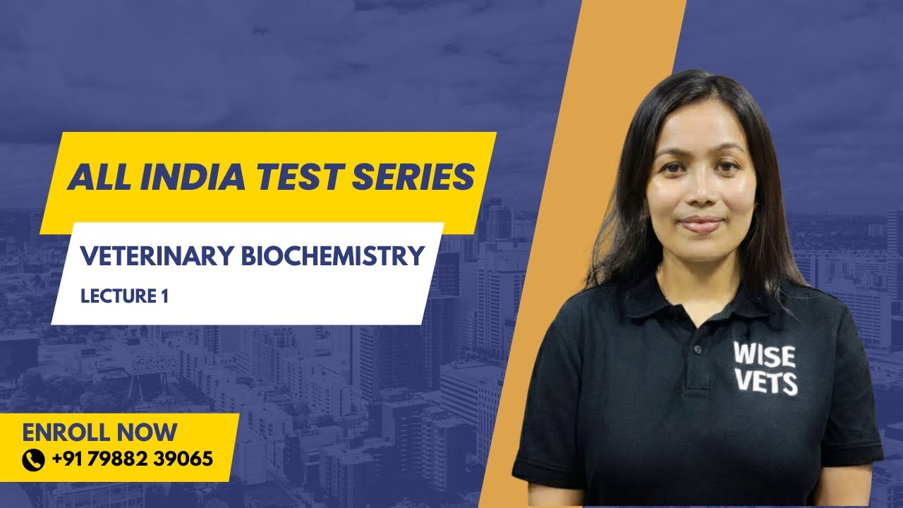 VETERINARY BIOCHEMISTRY MCQ Test Series | All India VO • VAS • LDO Exams | Wise Vets