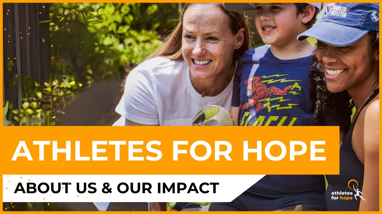 All About Athletes for Hope, the world's largest sports philanthropy nonprofit
