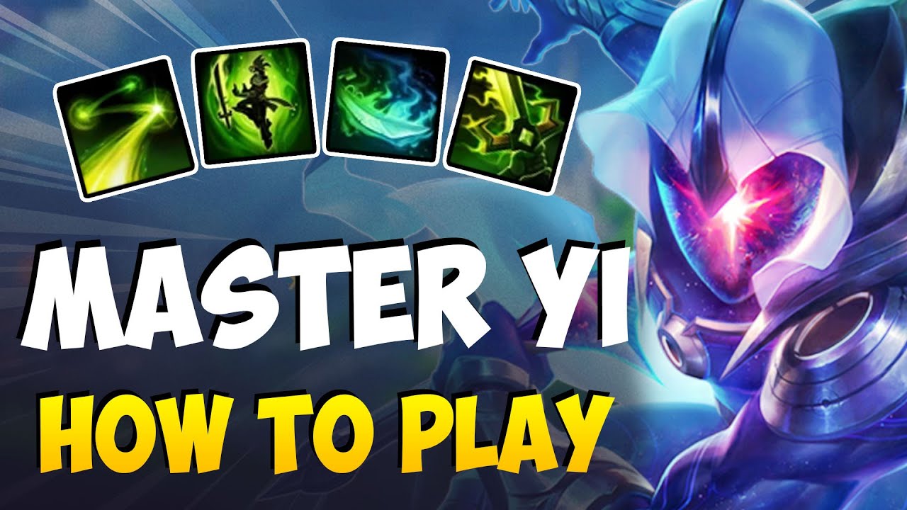 HOW TO PLAY MASTER YI JUNGLE FOR BEGINNERS | MASTER YI Guide Season 11 | League of Legends