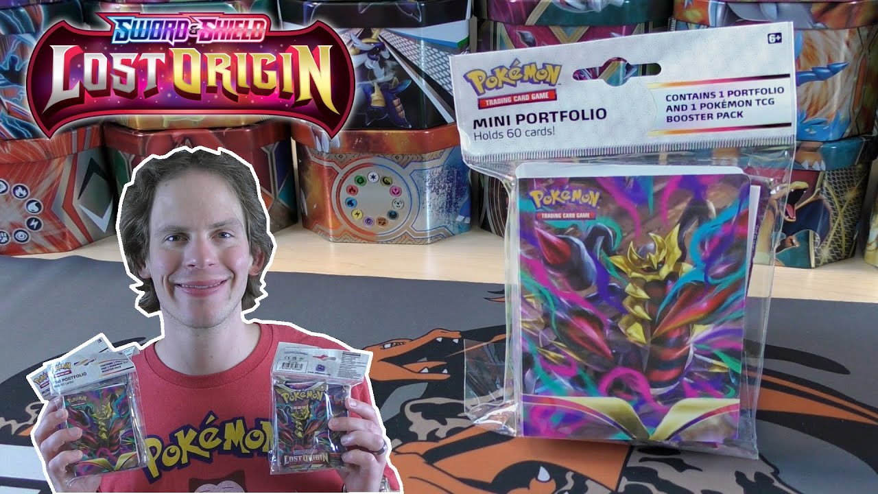 Lost Origin Mini Portfolio + Booster Pack Opening