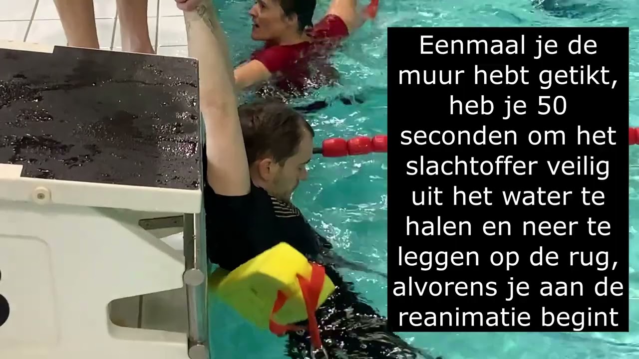 Hoger Redder: Reddingsproef met reddingsgordel