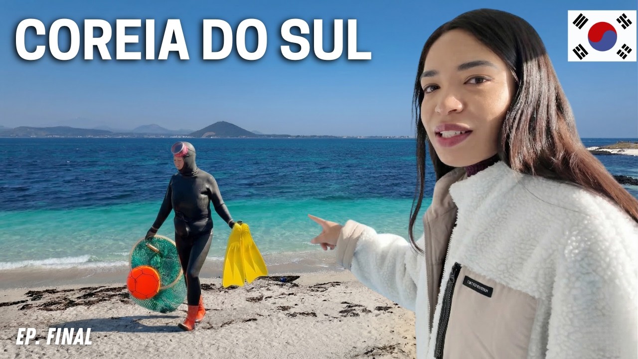 É ISSO QUE VOCÊ ENCONTRA NA ILHA PREFERIDA DOS COREANOS - Jeju