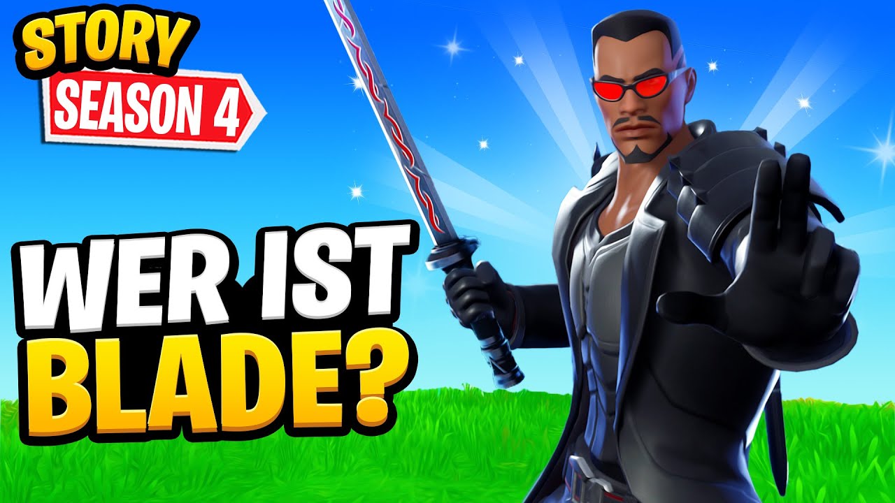 Wer ist BLADE? 🧛 Beschützer von DOCTOR DOOM! | Season 4 HELDEN Story | Fortnite Event Geschichte