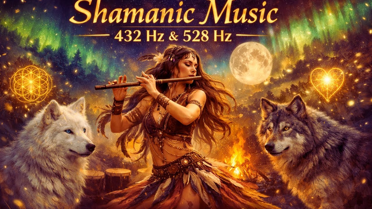 Shamanic Healing Music 432 Hz — Instantly Calm the Nervous System | Safe, Grounded & Deep Peace
