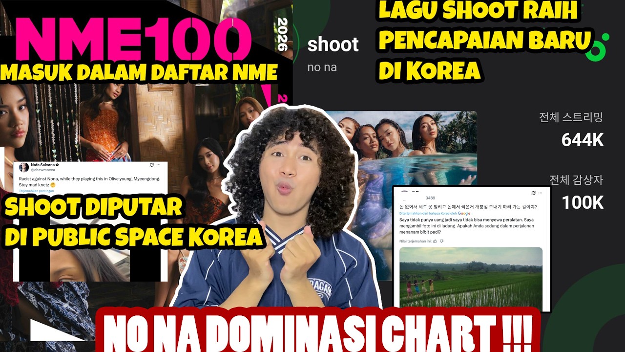 DIJULIDIN Buat MV di Sawah, No Na ‘Work’ Tembus TOP 100 Spotify Viral Korea
