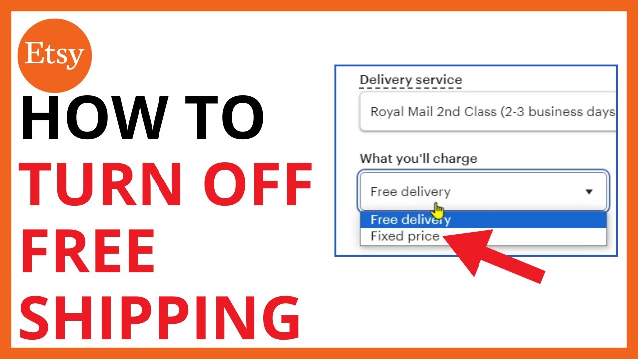 How to Turn Off Free Shipping on Etsy [QUICK & EASY]