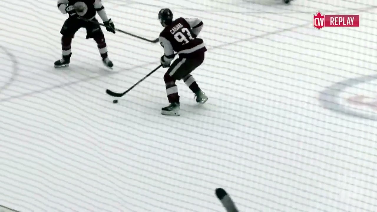 A tough end to MacEwan's men's hockey season but I got to call one playoff goal!