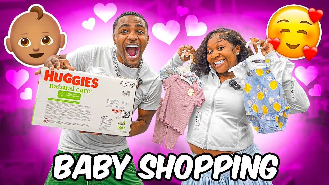 WE WENT BABY SHOPPING FOR OUR BABY GIRL! 💕 *Huge Baby Shopping Haul*
