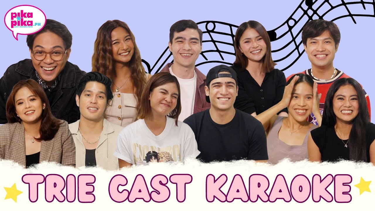 Kantahan session with 'The Rain in España' Cast 🌧️🎤 | PikapikaPH