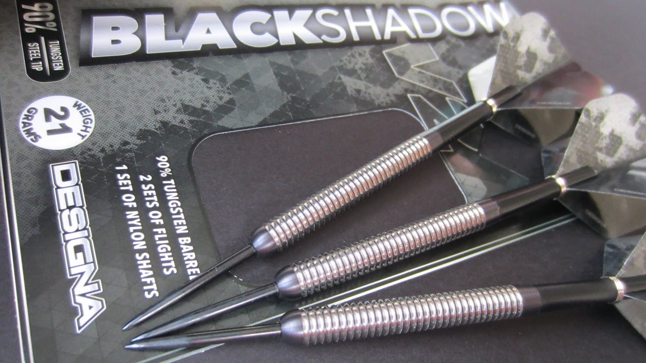 Designa Black Shadow V2 Darts Review - 21 Grams