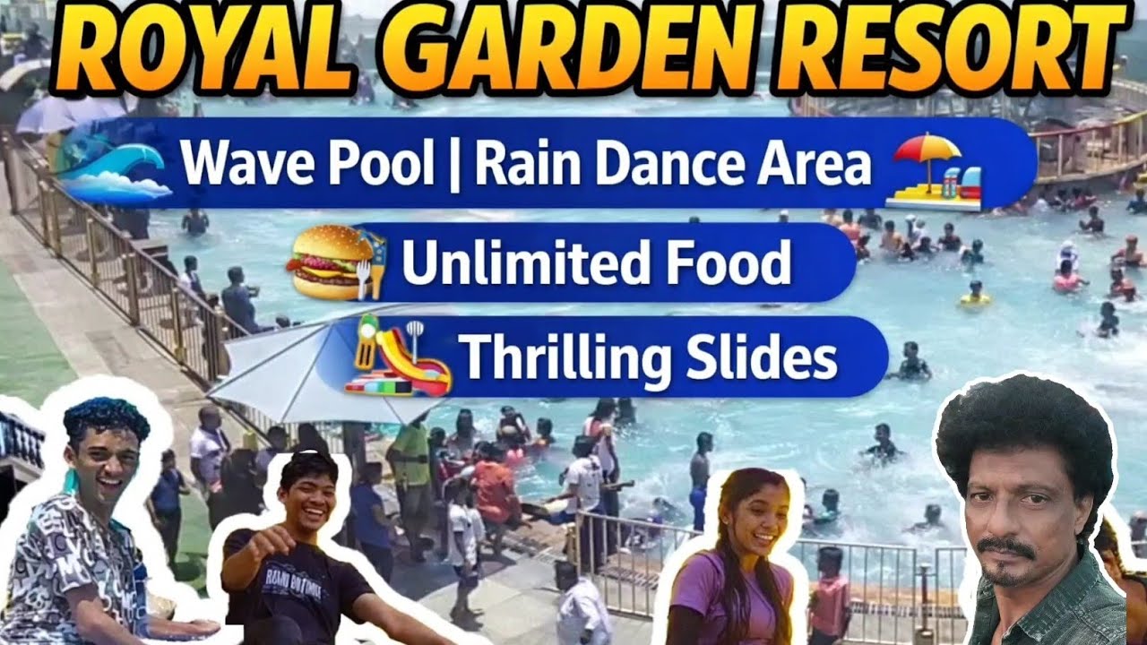 Royal Garden Resort | Family Enjoyment Day 😍 Unlimited Food 🍽️ Thrilling Slides 💦