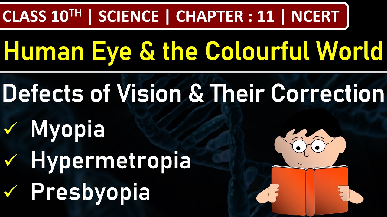 Class 10th Science | Defects of Vision and Their Correction | Chapter 11 | NCERT