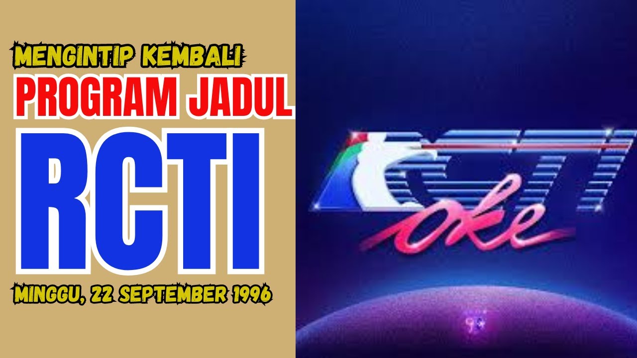 Program RCTI Minggu, 22 September 1996