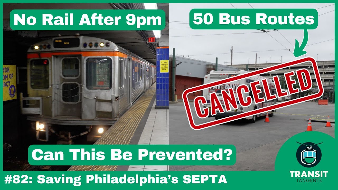 SEPTA Facing 45% CUTS – Will Philly Riders Be Left Stranded?