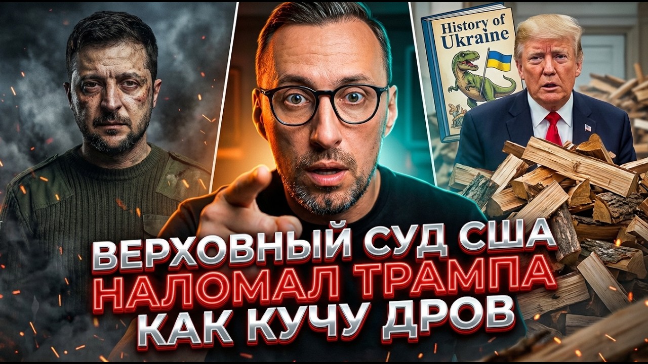 ВЕРХОВНЫЙ СУД США НАЛОМАЛ ТРАМПА КАК КУЧУ ДРОВ 