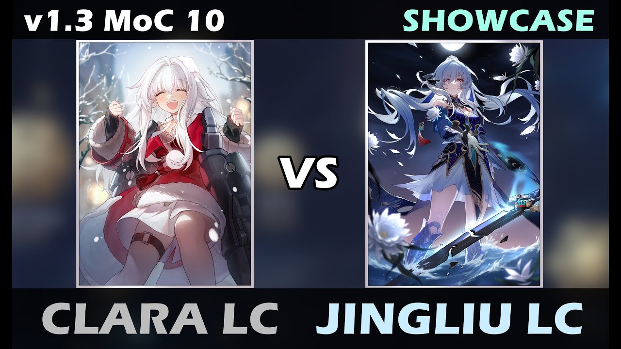 Jingliu Damage Comparison Showcase | Clara LC vs Jingliu LC | Honkai: Star Rail