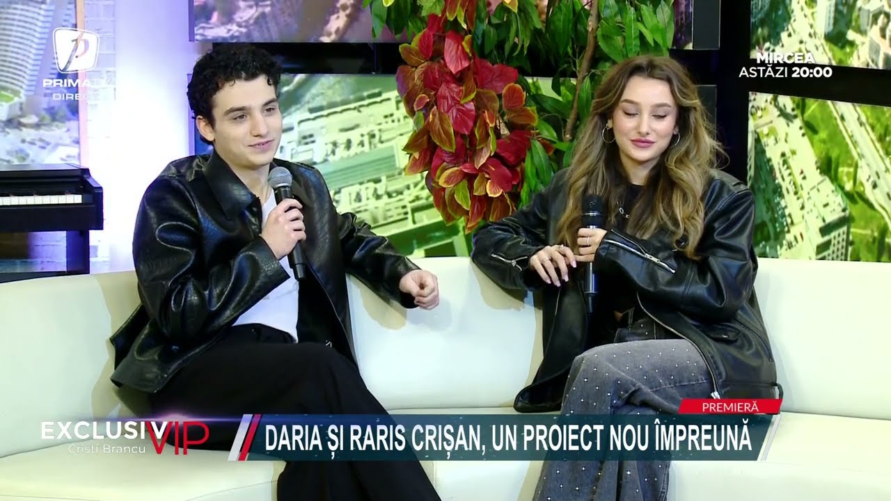 Raris și Daria Crișan, surprize la început de an! Cei doi duc mai departe numele tatălui