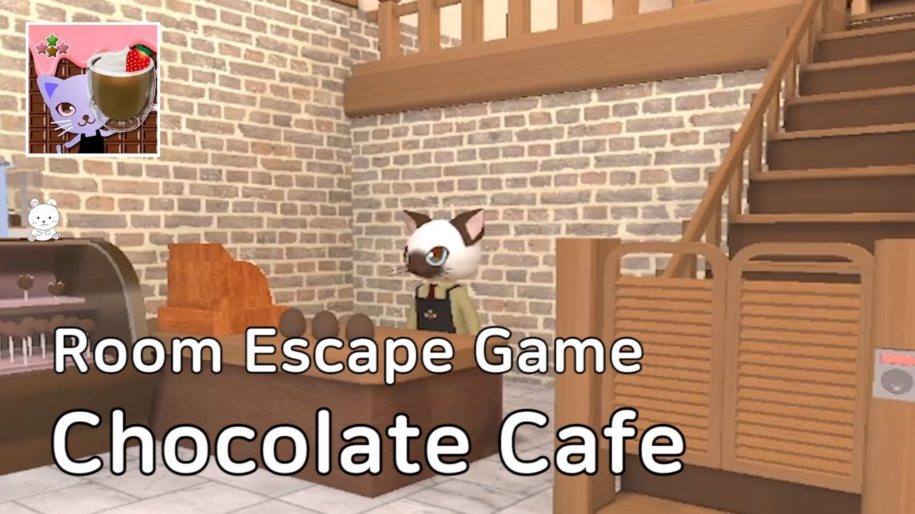 Escape Game Chocolate Cafe Walkthrough (STUDIO WAKABA) | 脱出ゲーム 本日開店 ショコラ・カフェ