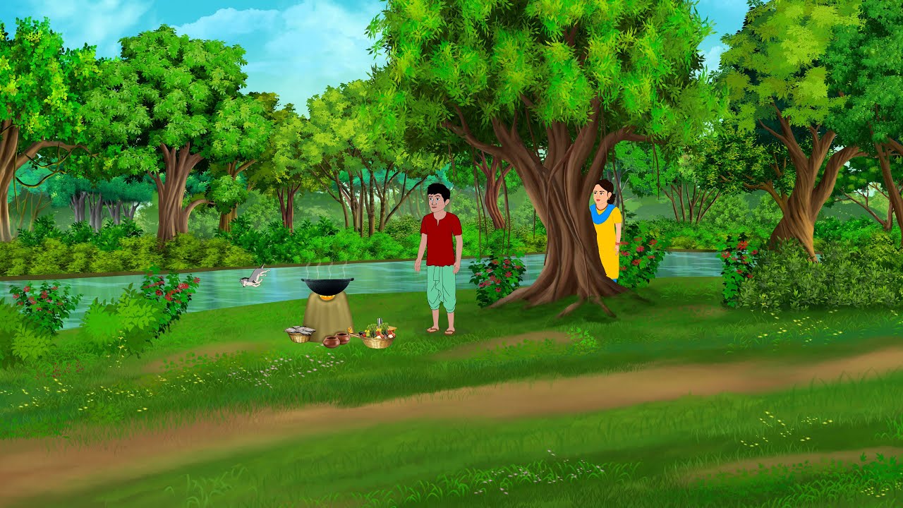 अनाथ लड़का ओर उसका दुर्भाग्य Hindi Cartoon Kahaniyan | Moral Stories | Hindi Story |