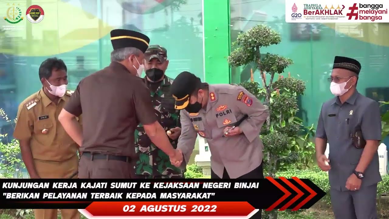 KUNKER KE KEJARI BINJAI, KAJATI SUMUT IDIANTO 