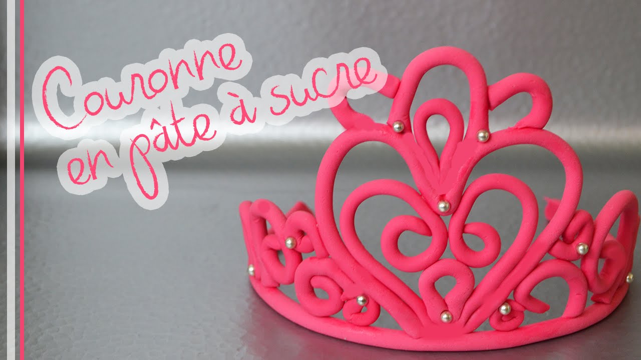 Comment faire une Couronne en pâte à sucre - Fondant Crown