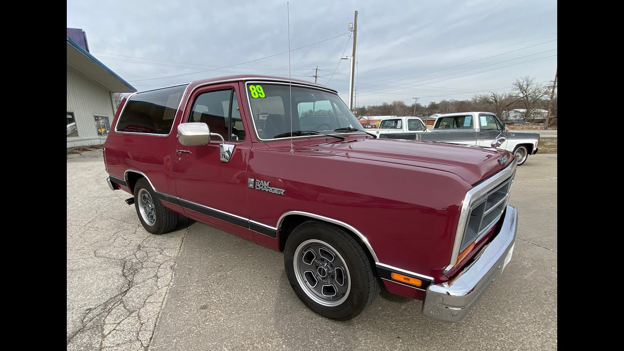 1989 Dodge Ramcharger 2wd