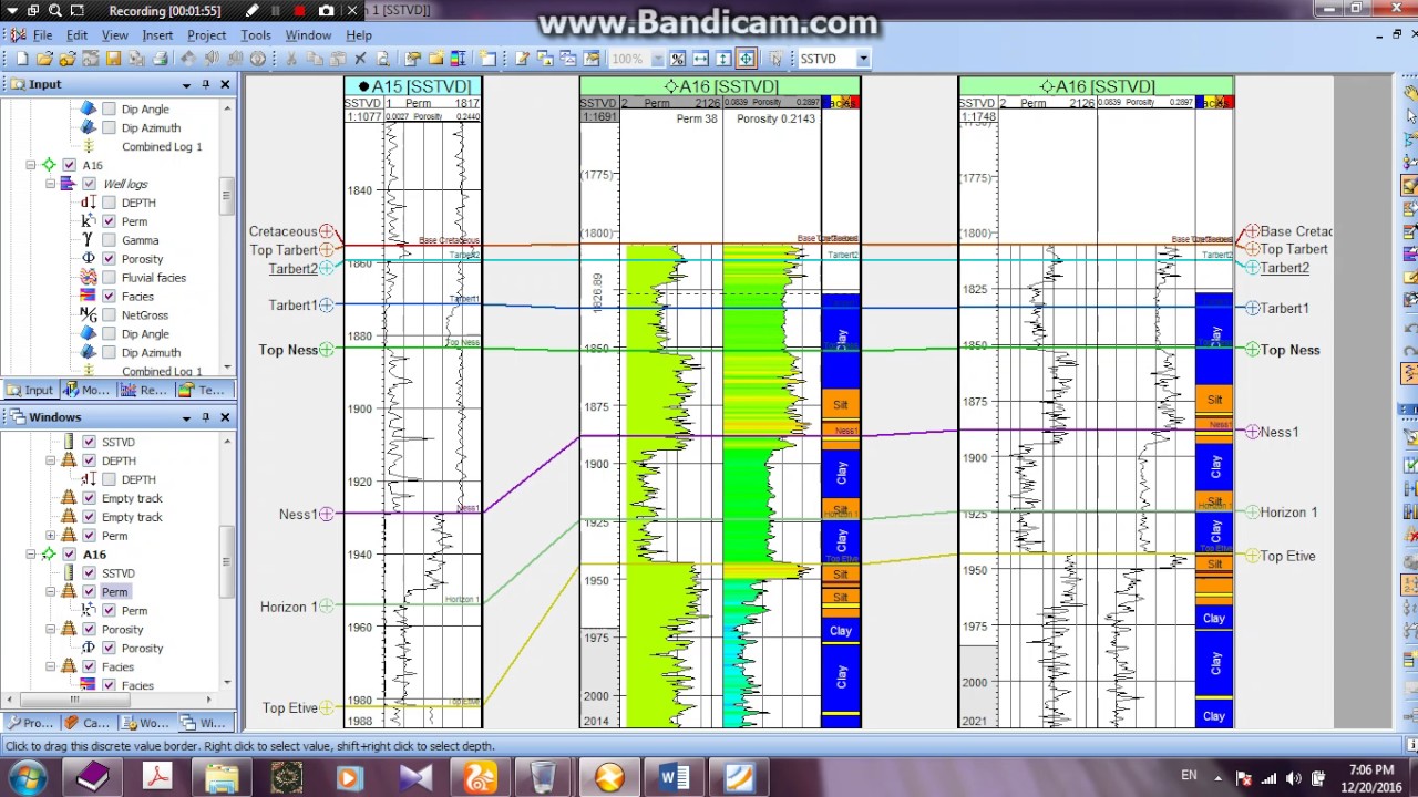 Petrel stratigraphic modeling 2