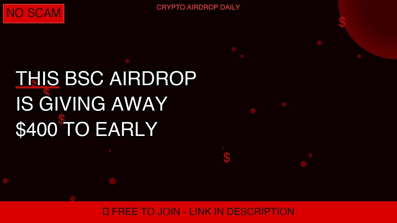 This BSC Airdrop is Giving Away $400 to Early Users - Join Now