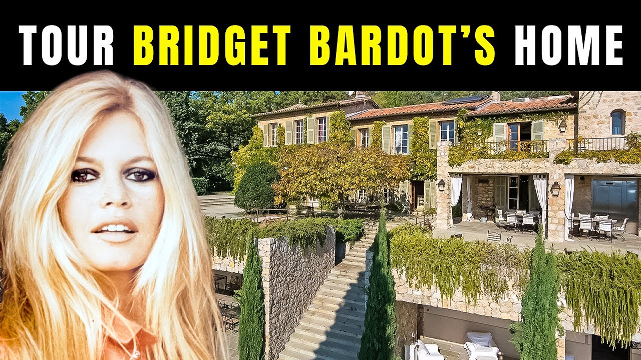 Inside Bridget Bardot's $26 Million Mansion in the Mediterranean