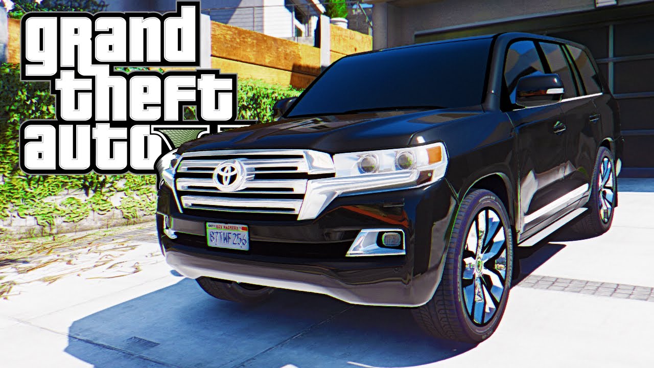 GTA 5 Mods - TOYOTA LAND CRUISER 200 по БЕЗДОРОЖЬЮ (Crash Test)
