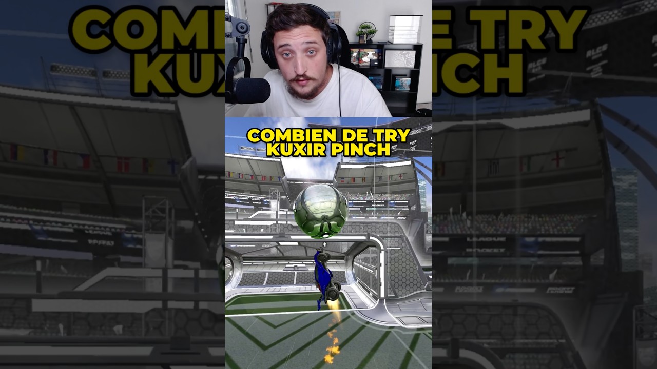 Un PLATINE tente de KUXIR PINCH le plus VITE POSSIBLE 😈 #rocketleague