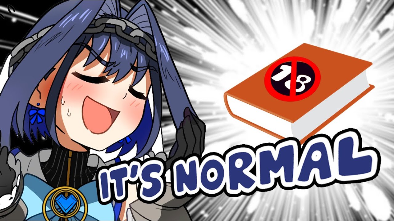 [ENG SUB/Hololive] Did you read Yabai books, Kronii ?
